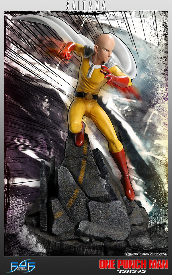 One Punch Man Figures Coleção 4 Personagens - Pronta Entrega