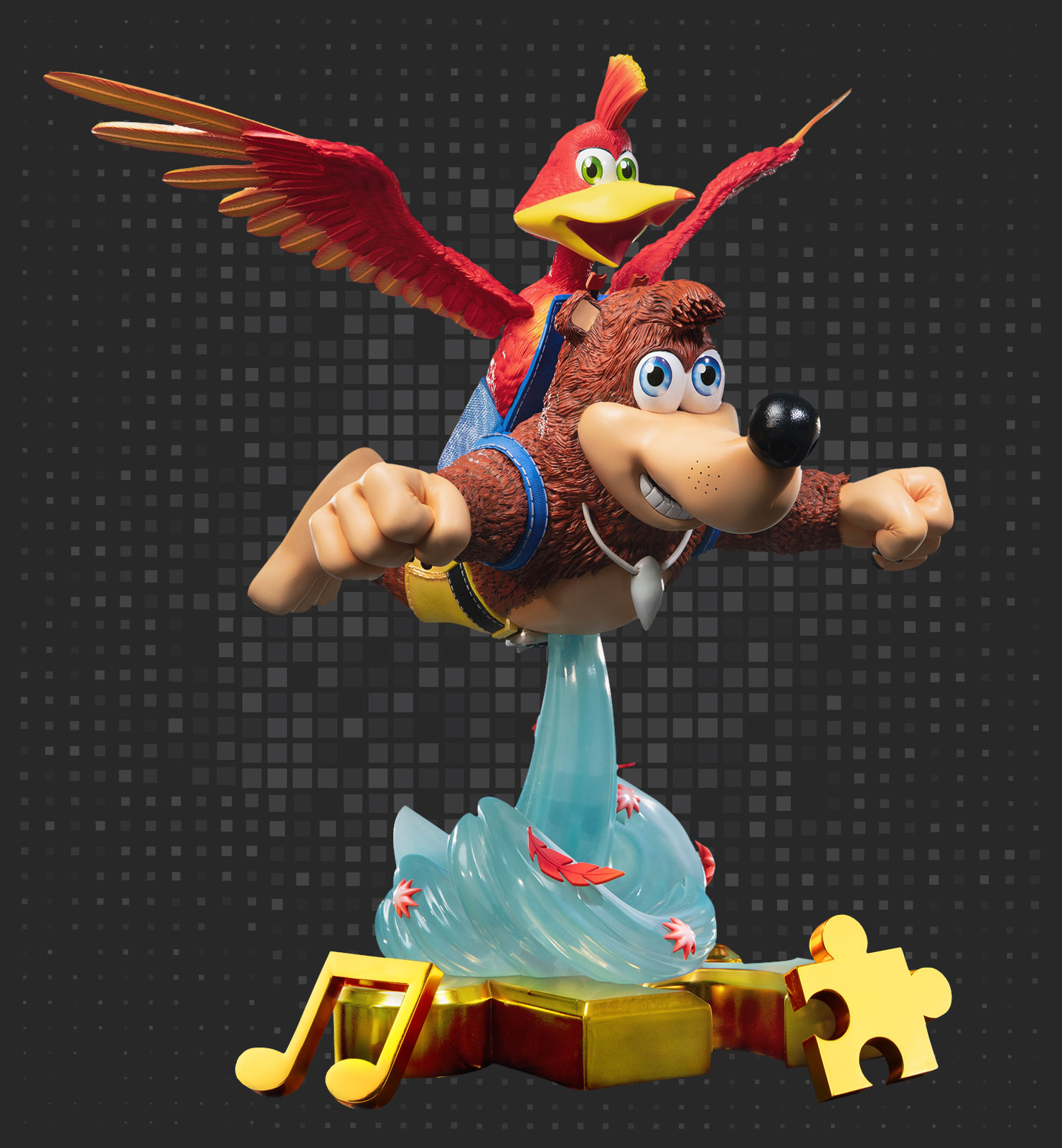 first four figures banjo kazooie