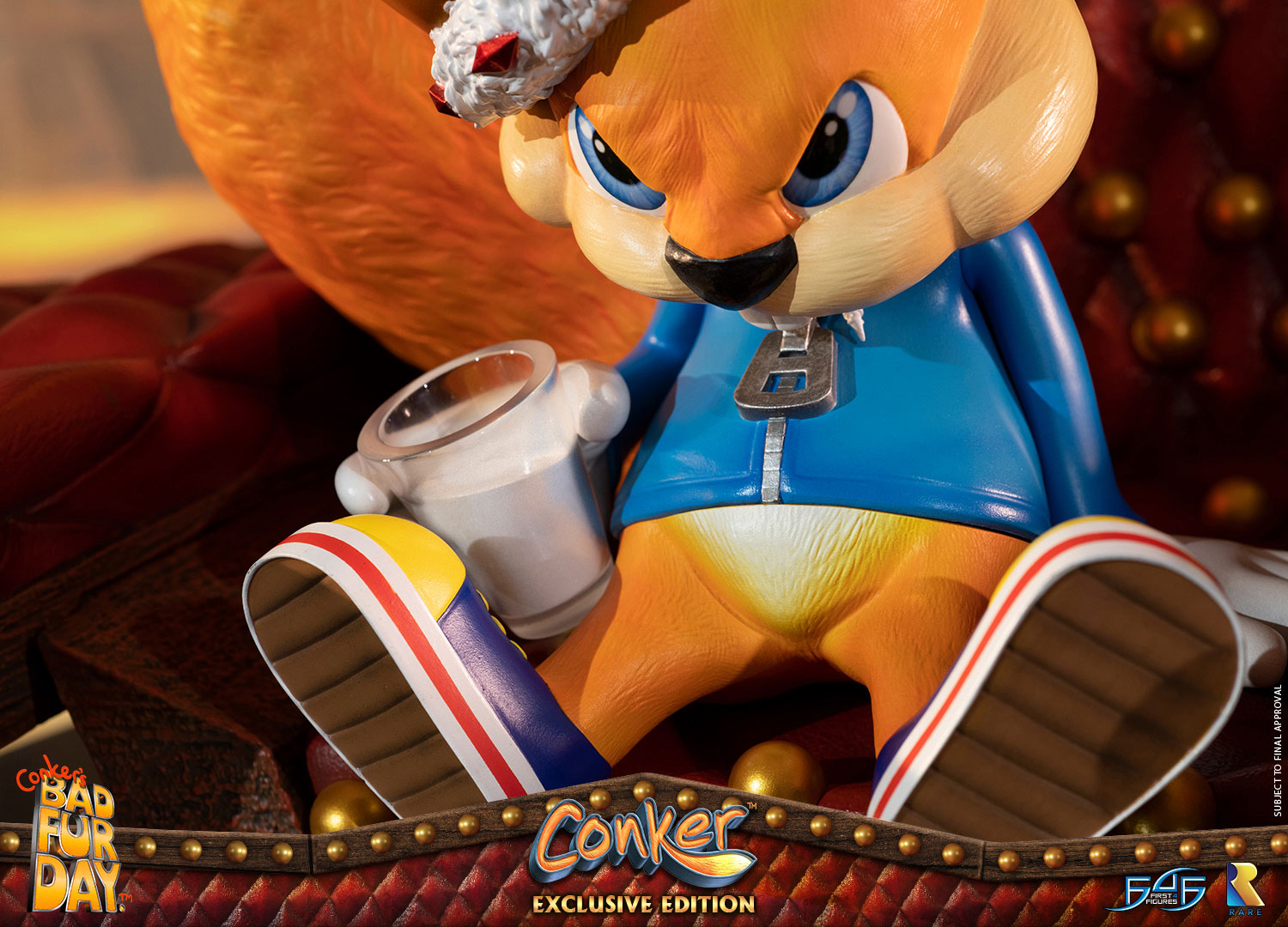 Tediz and Uga Buga figures Conker's Bad Fur Day - Inspire Uplift