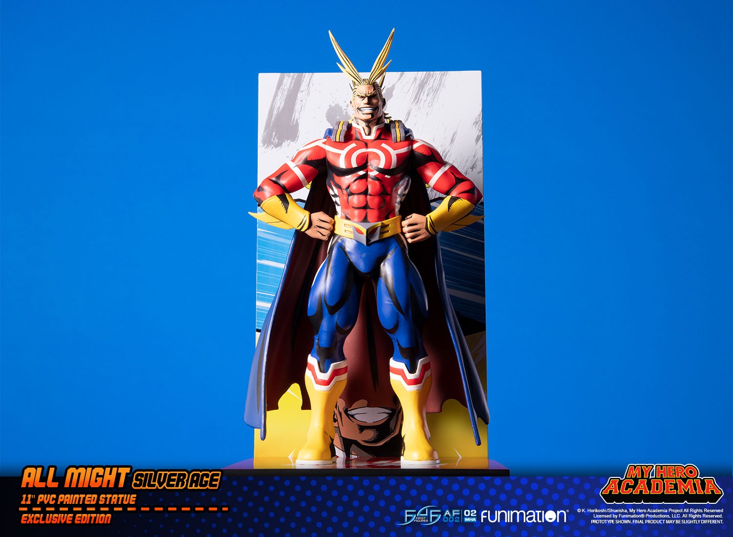 My Hero Academia All Might Silver Age Exclusive Edition
