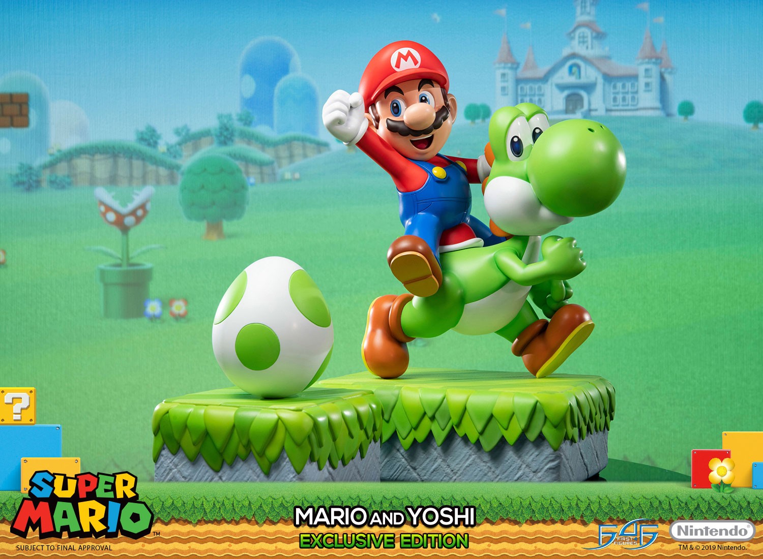 first 4 figures mario yoshi