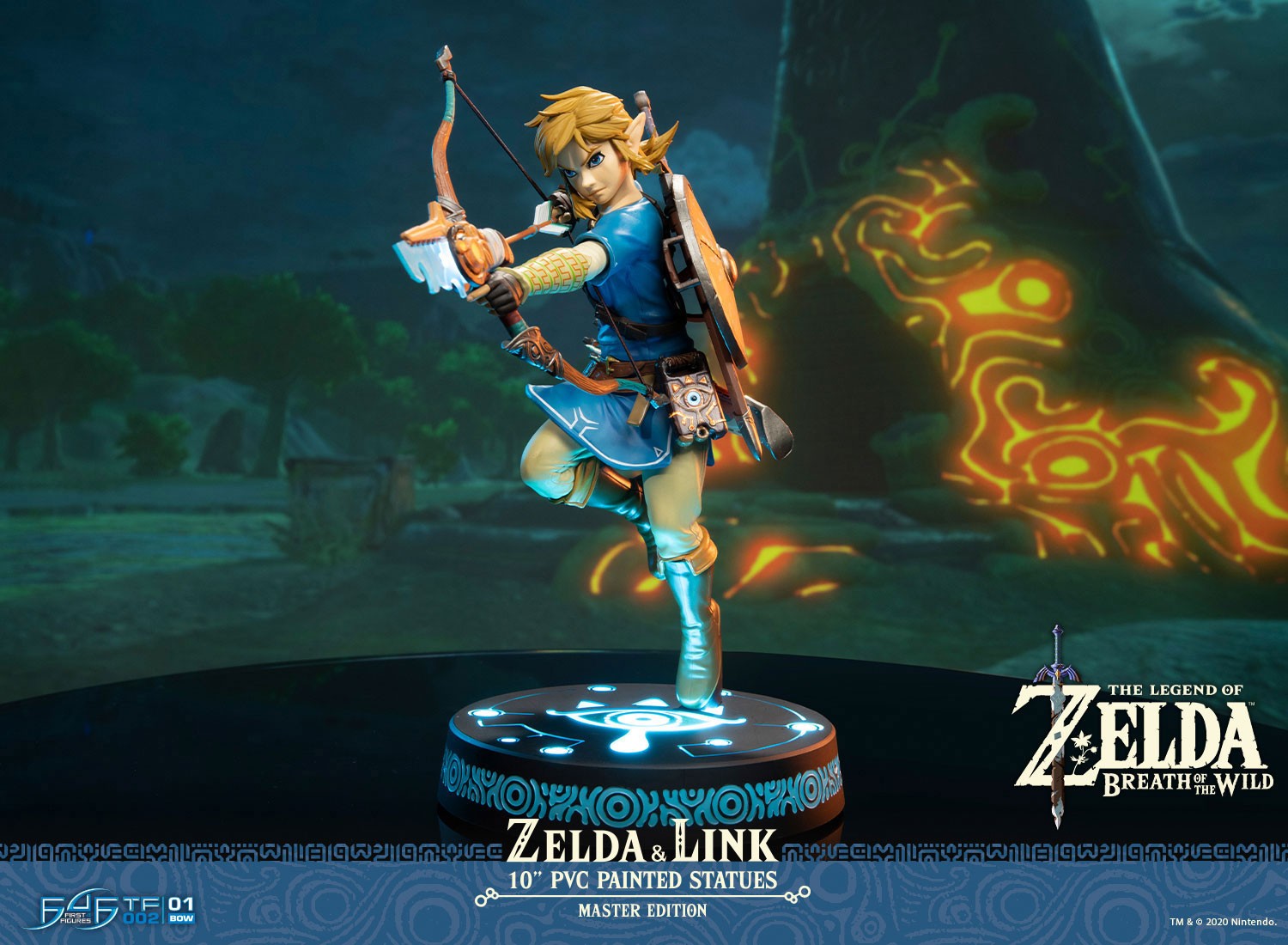 Breath of the Wild Link Collector Action Figure RARE 2021 2020 Legend of Zelda