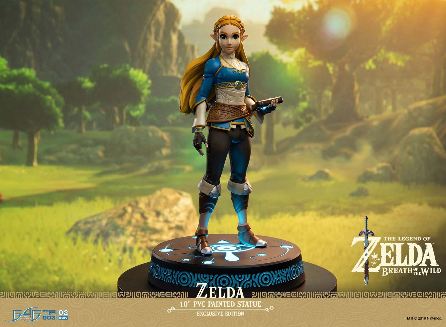 The Legend of Zelda Breath of The Wild Statuette Link figurine F4F 25cm 620830 