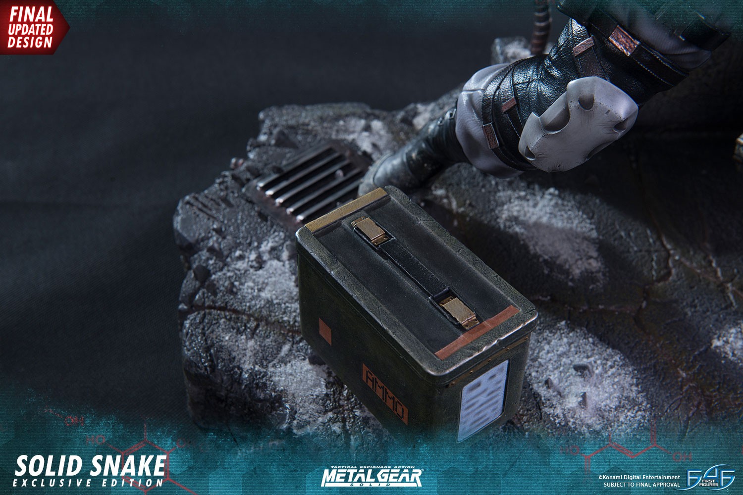 First 4 Figures Metal Gear Solid Resin Statue - Solid Snake Merchandise -  Zavvi US