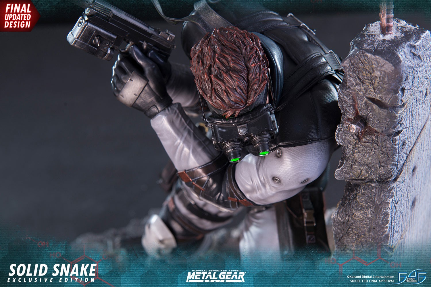 Metal Gear Solid - Solid Snake Busts by First 4 Figures - The Toyark - News