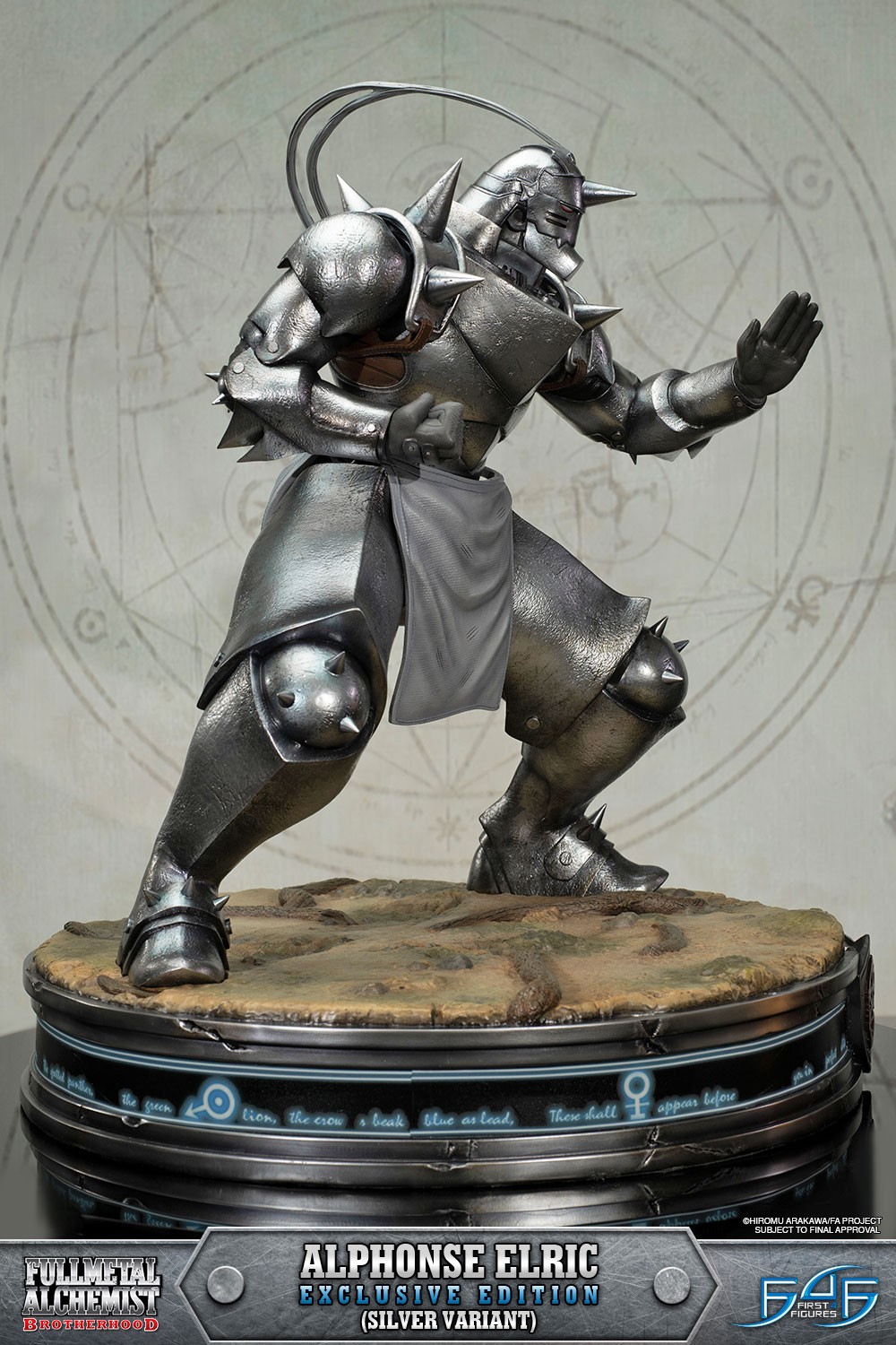 Estátua Colecionável Alphonse Elric: Fullmetal Alchemist