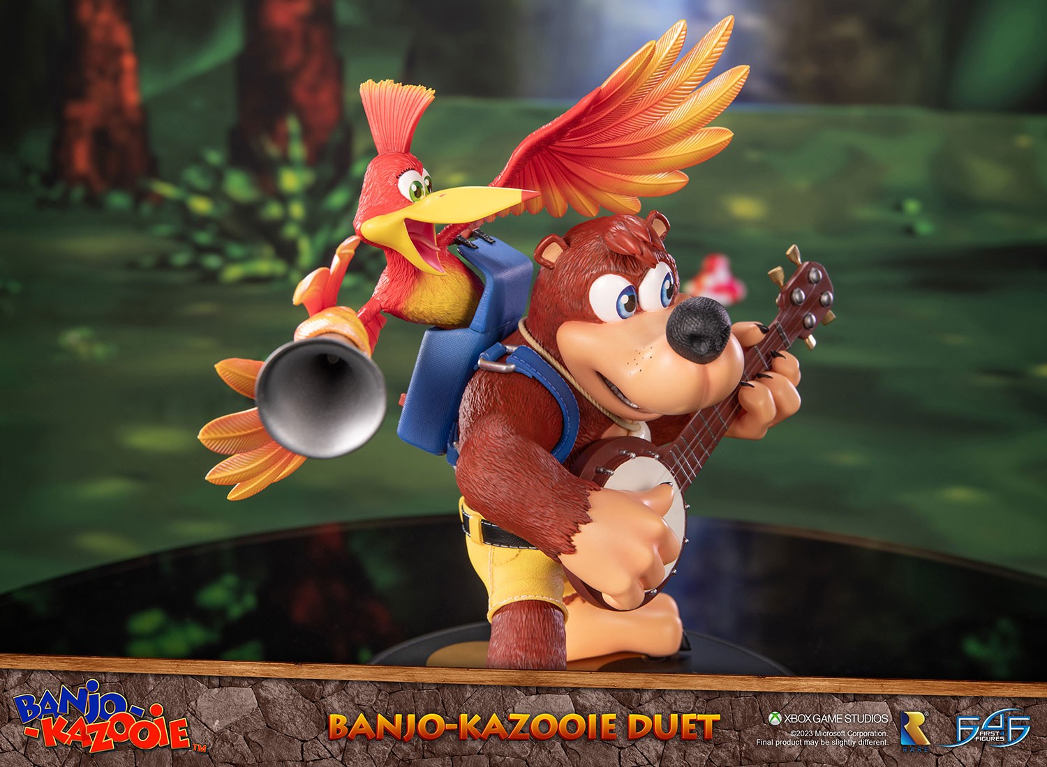 Banjo-Kazooie Duet Statue by First 4 Figures