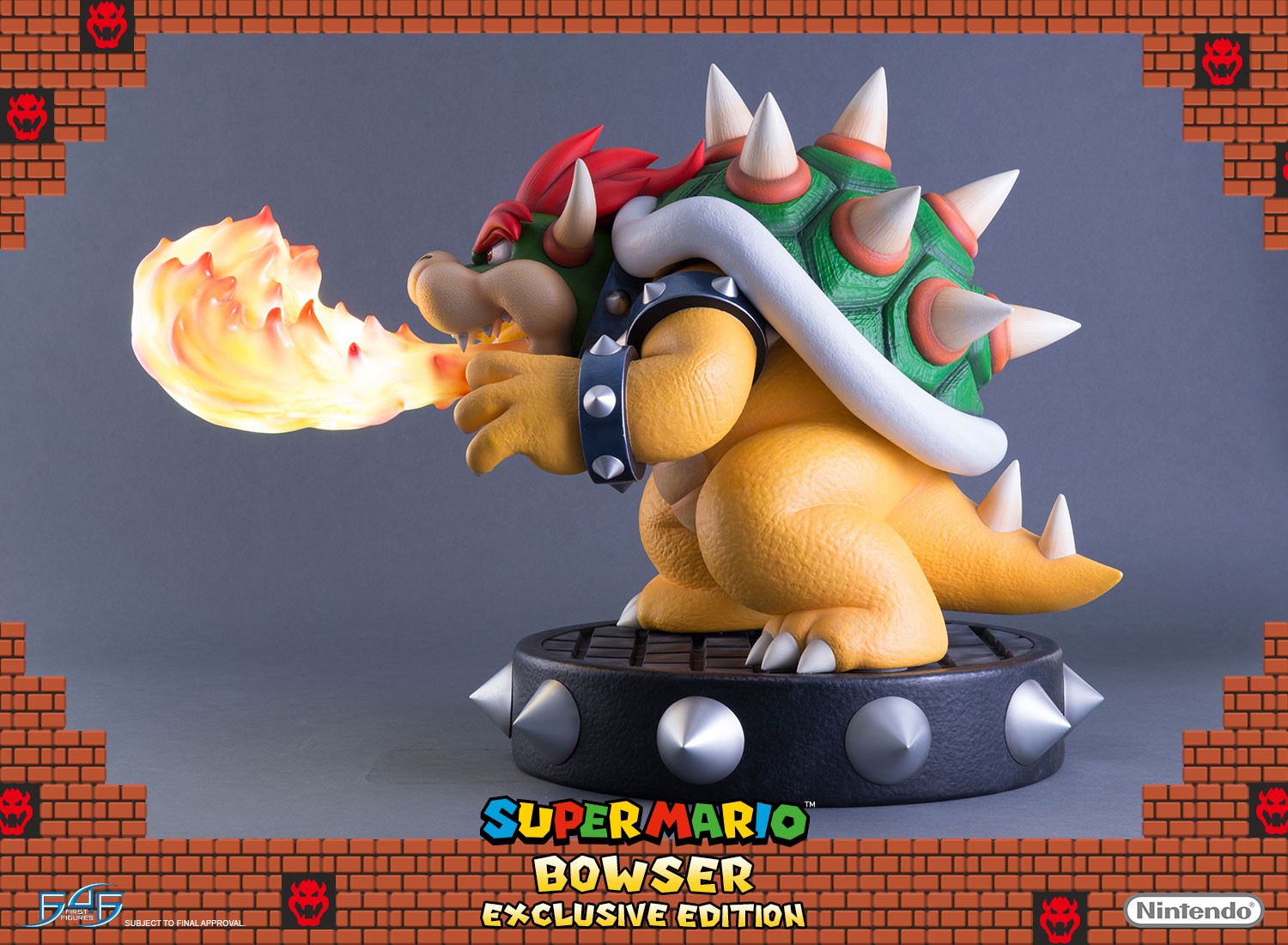 Figurine Bowser - Super Mario - First 4 Figures