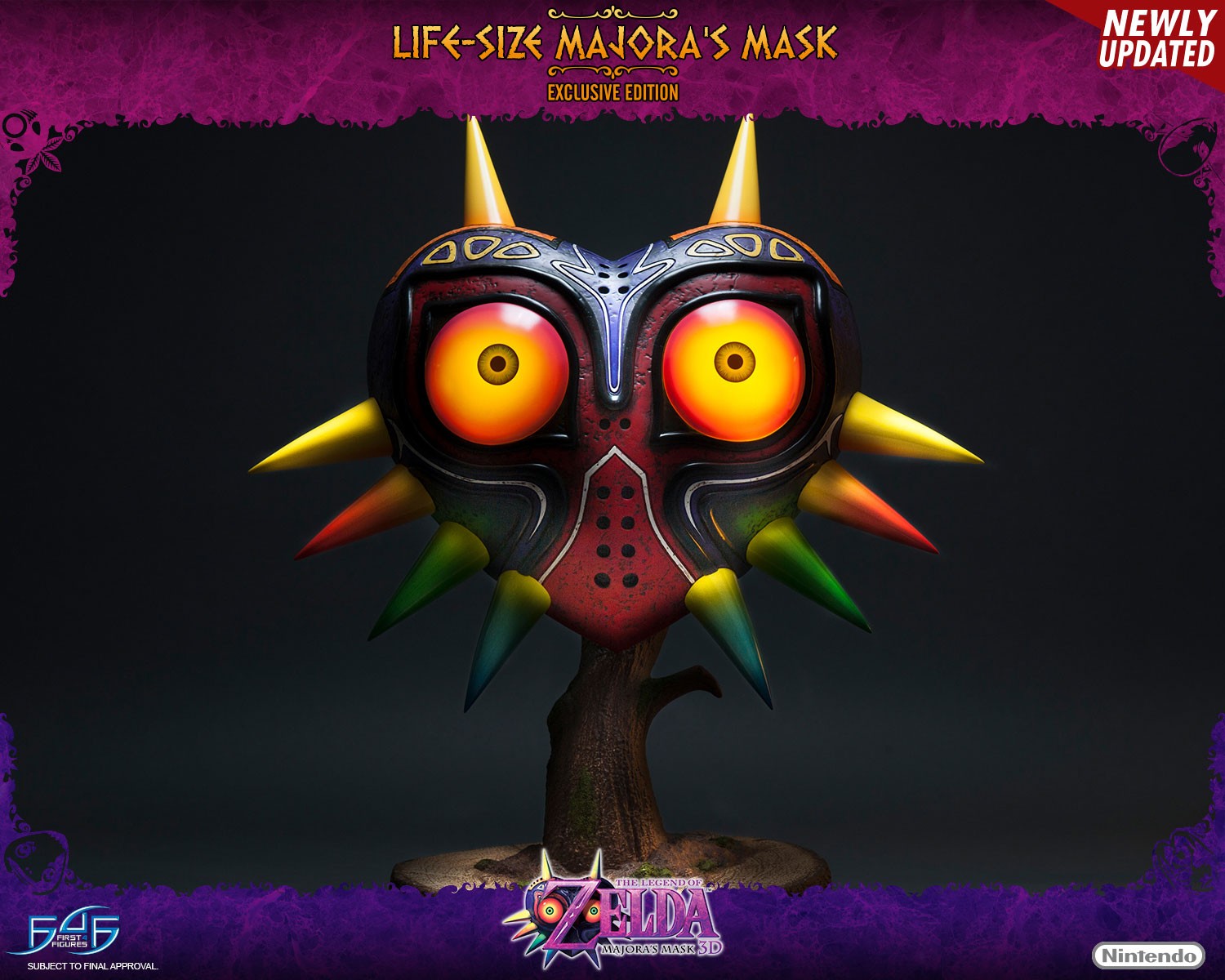 majora's mask statue