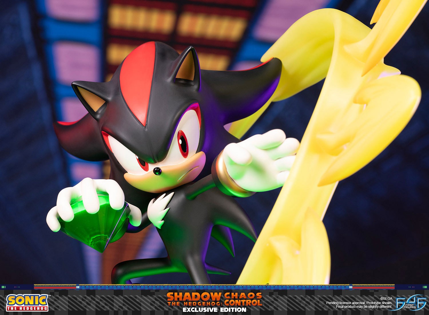 Here's official Sonic Channel art of Shadow and Infinite as idol