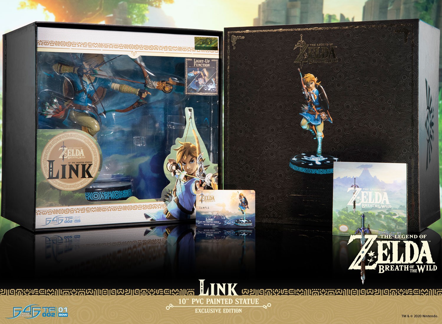 Breath Of The Wild - Link, The Legend Of Zelda Statuette