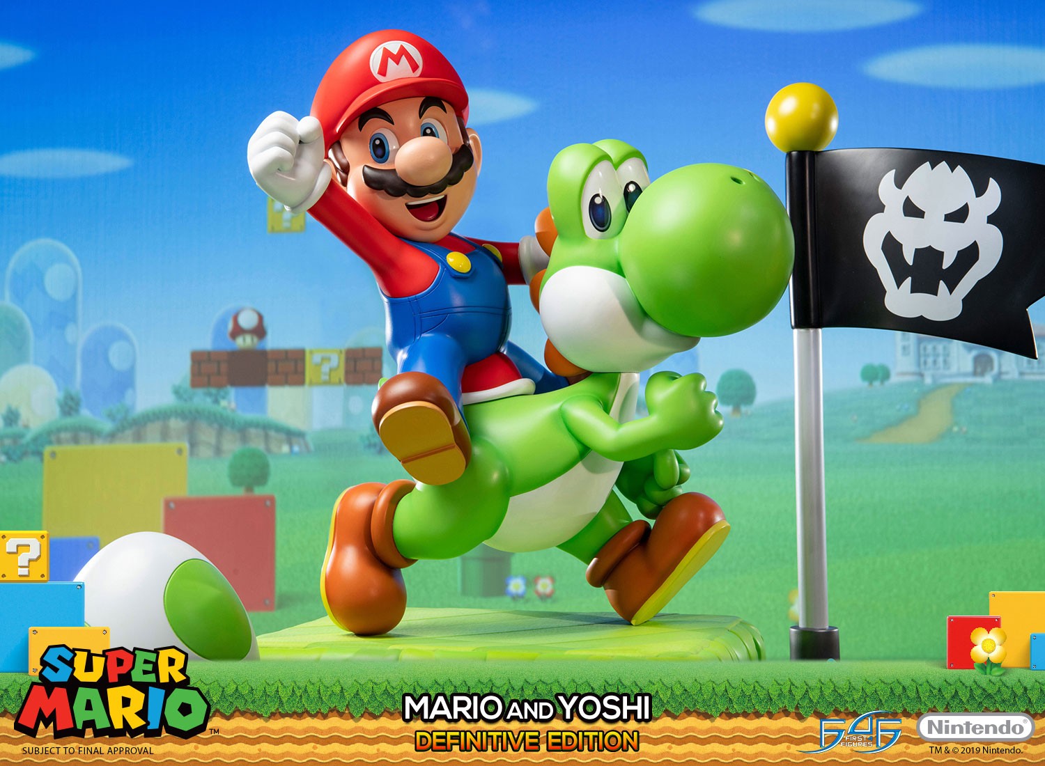 Wreedheid interview glans Super Mario | Mario and Yoshi Definitive Edition | First 4 Figures