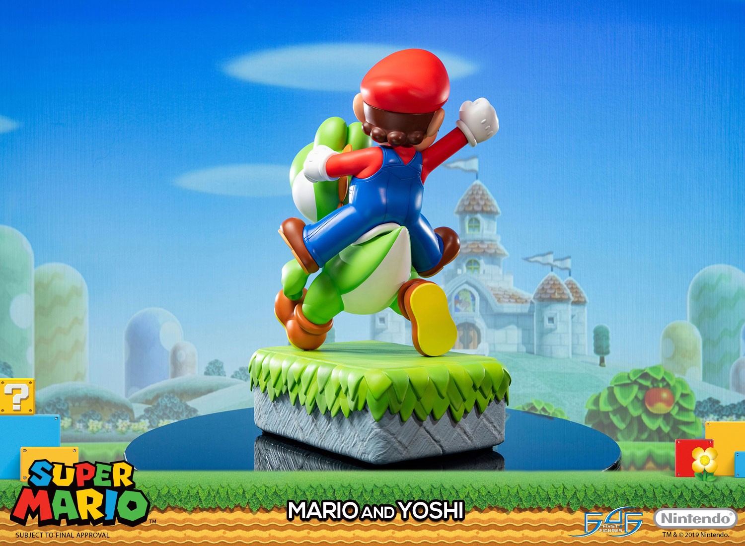 Super Mario Mario and Yoshi Standard Edition First 4 Figures