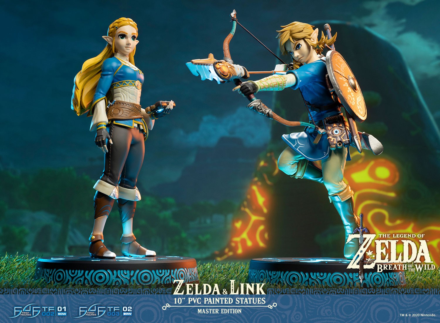 Dark Horse Deluxe F4F The Legend of Zelda Breath of the Wild Link Figure Statue