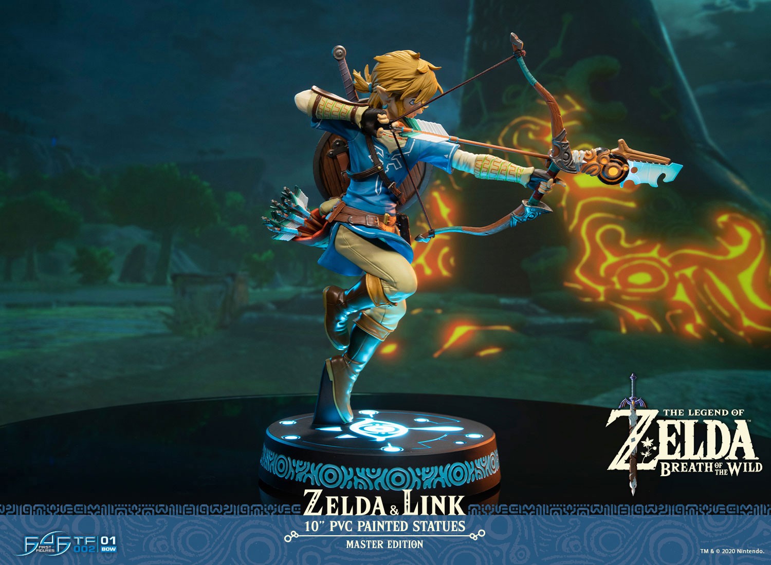 Breath Of The Wild - Link, The Legend Of Zelda Statue