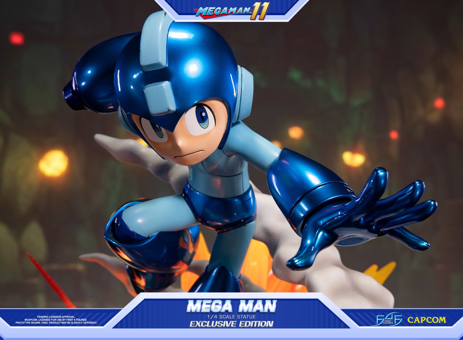 Mega man 11 shop action figures