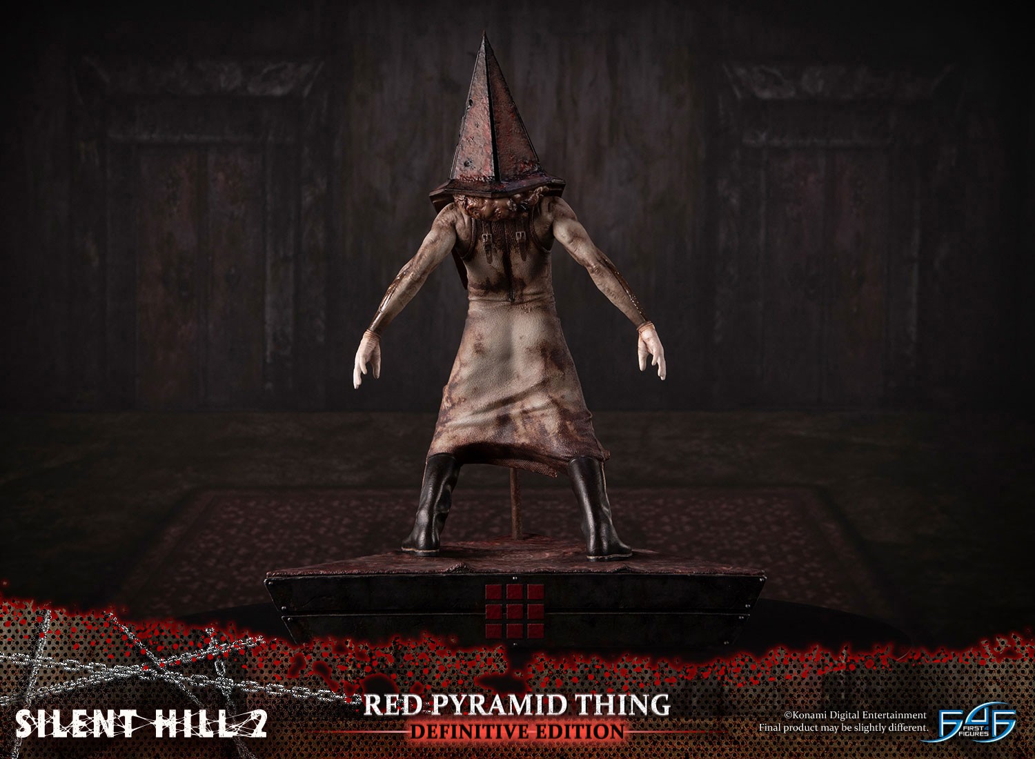 Red Pyramid Thing Statue by Numskull