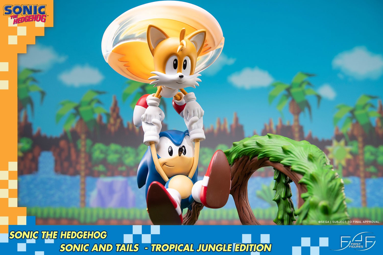 Sonic the Hedgehog – Sonic and Tails Tropical Jungle Edition