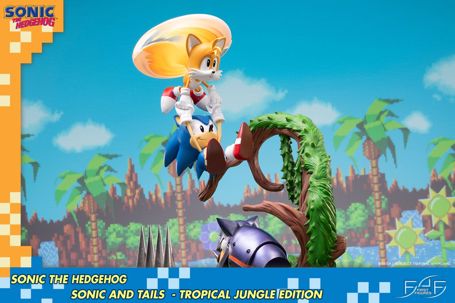 Sonic the Hedgehog – Sonic and Tails Tropical Jungle Edition