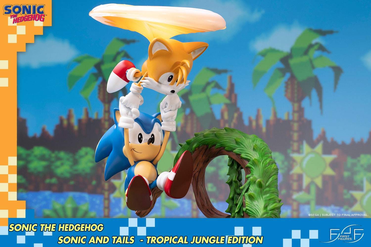 Sonic the Hedgehog – Sonic and Tails Tropical Jungle Edition