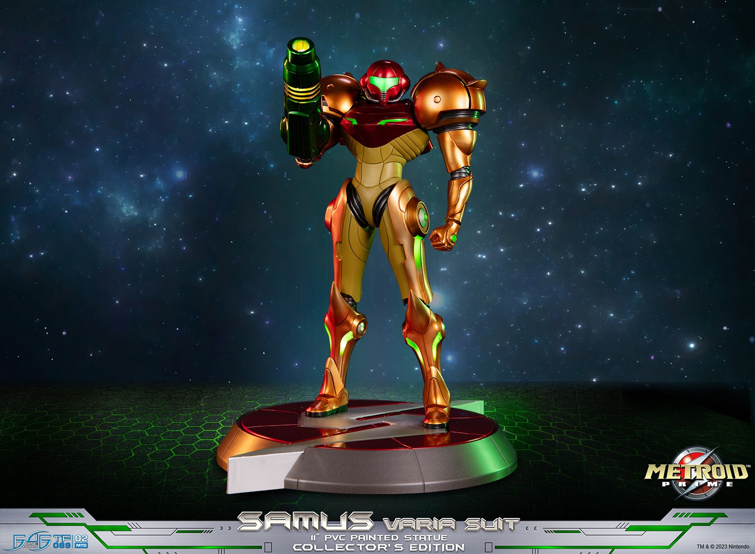 Metroid Prime Samus Varia Suit PVC Collector s Edition