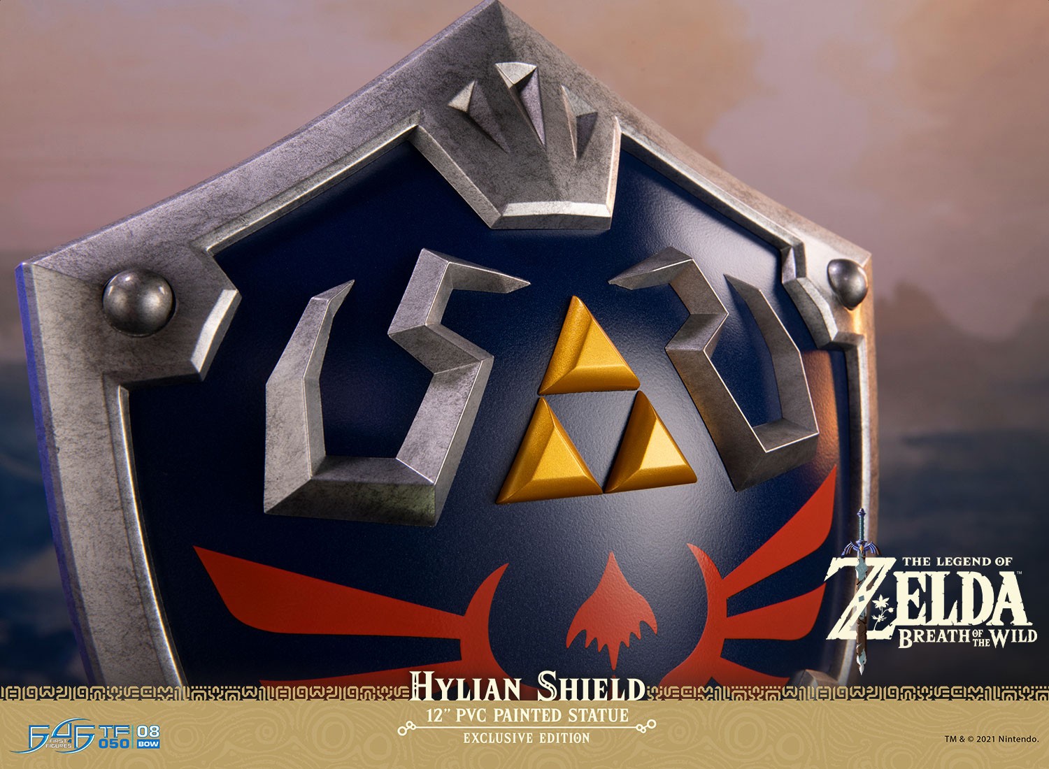 Hylian Shield Metal Model Legend Of Zelda Ornaments - RegisBox