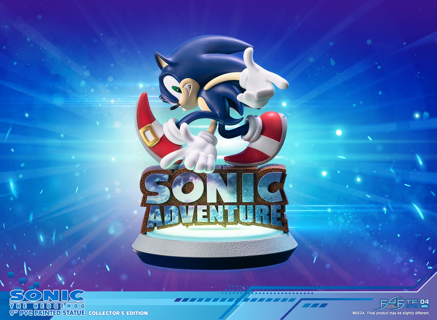 Figurine Sonic the Hedgehog Standard Edition, Figurine Sonic Adventure