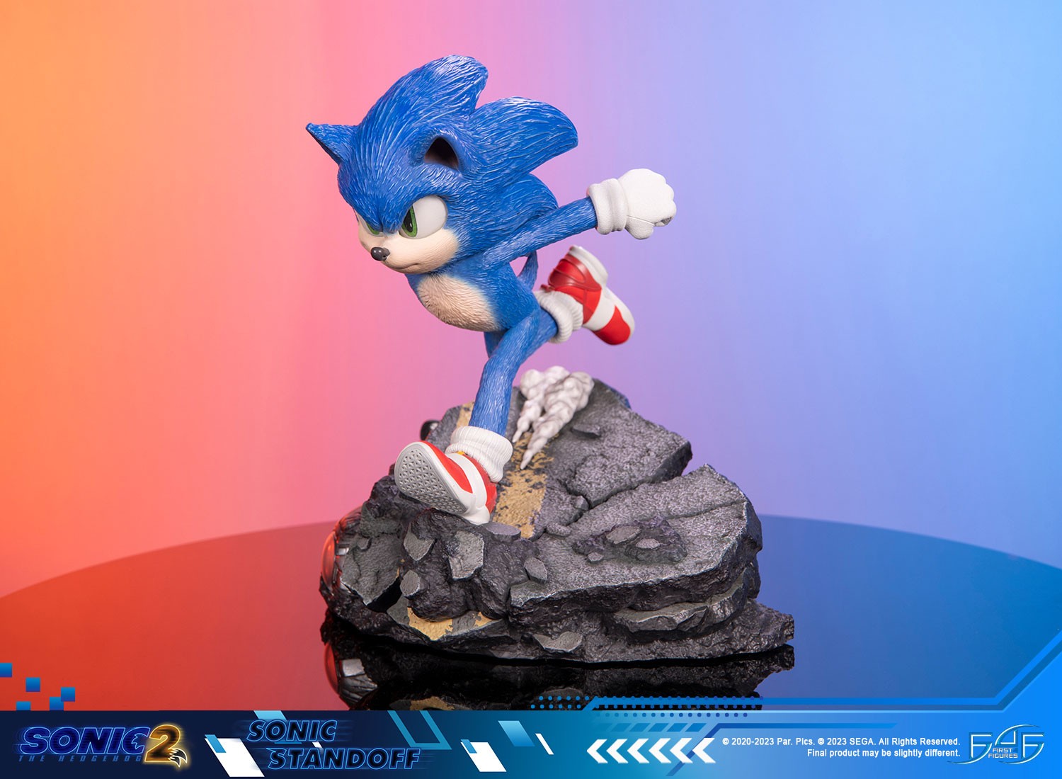 Figurine Sonic, Standoff - Sonic the Hedgehog 2 - First4Figures