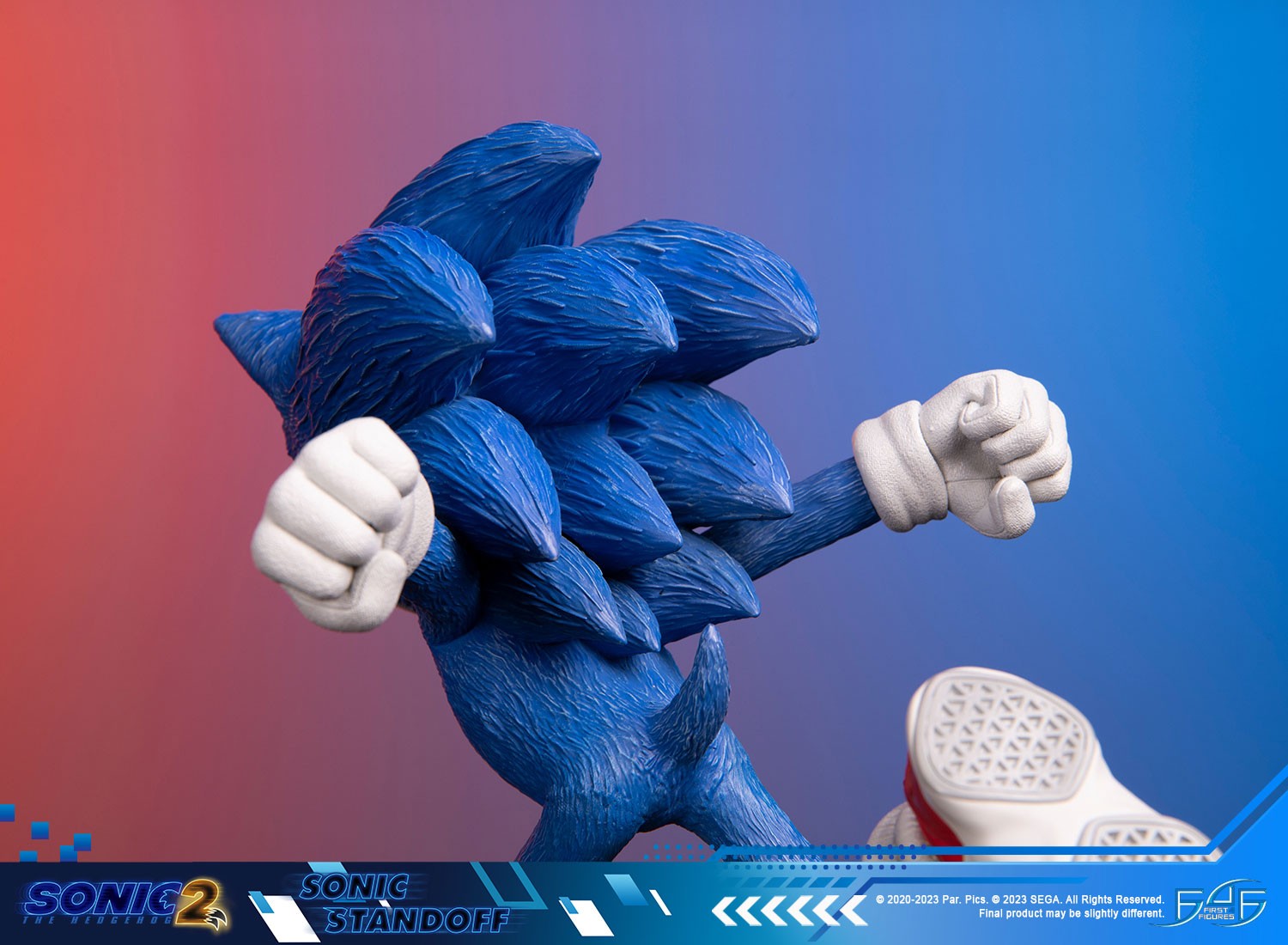 Figurine Sonic, Standoff - Sonic the Hedgehog 2 - First4Figures