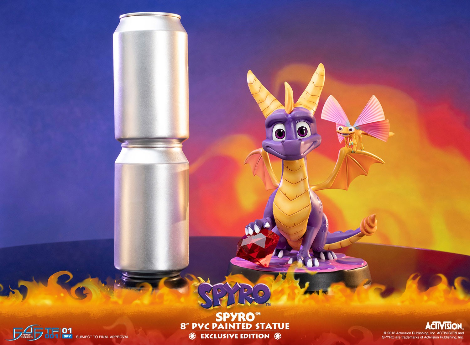 F4f spyro pvc new arrivals