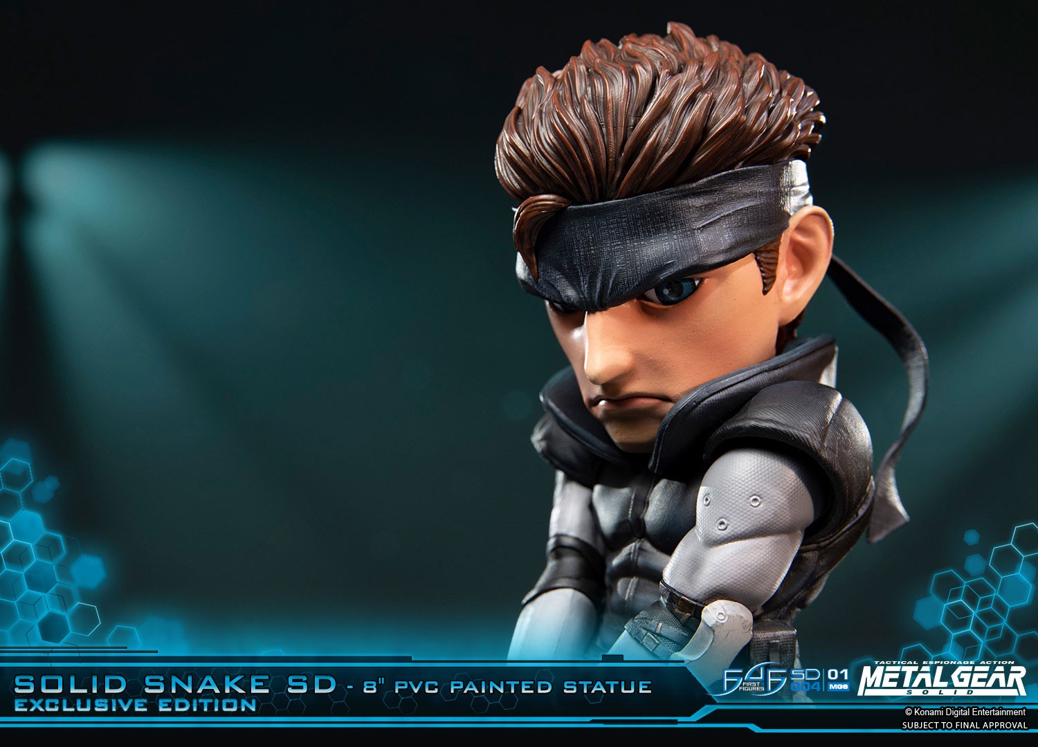  First4Figures Collectable Snake SD (Metal Gear Solid