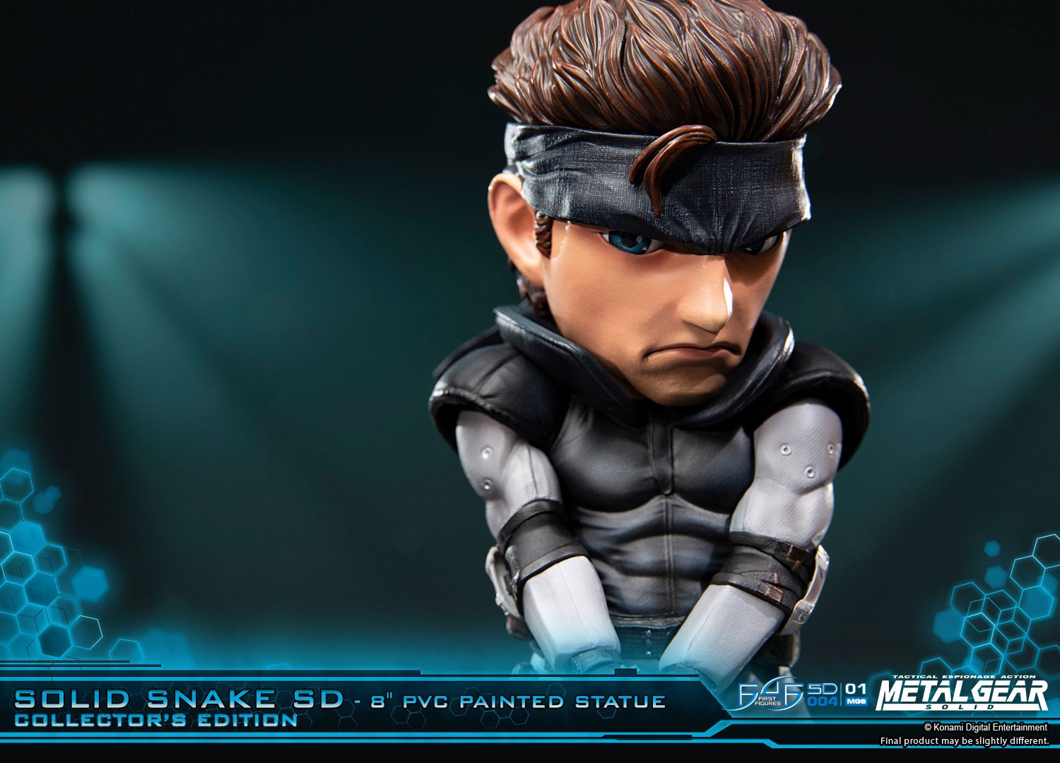 First 4 Figures Metal Gear Solid Resin Statue - Solid Snake Merchandise -  Zavvi US