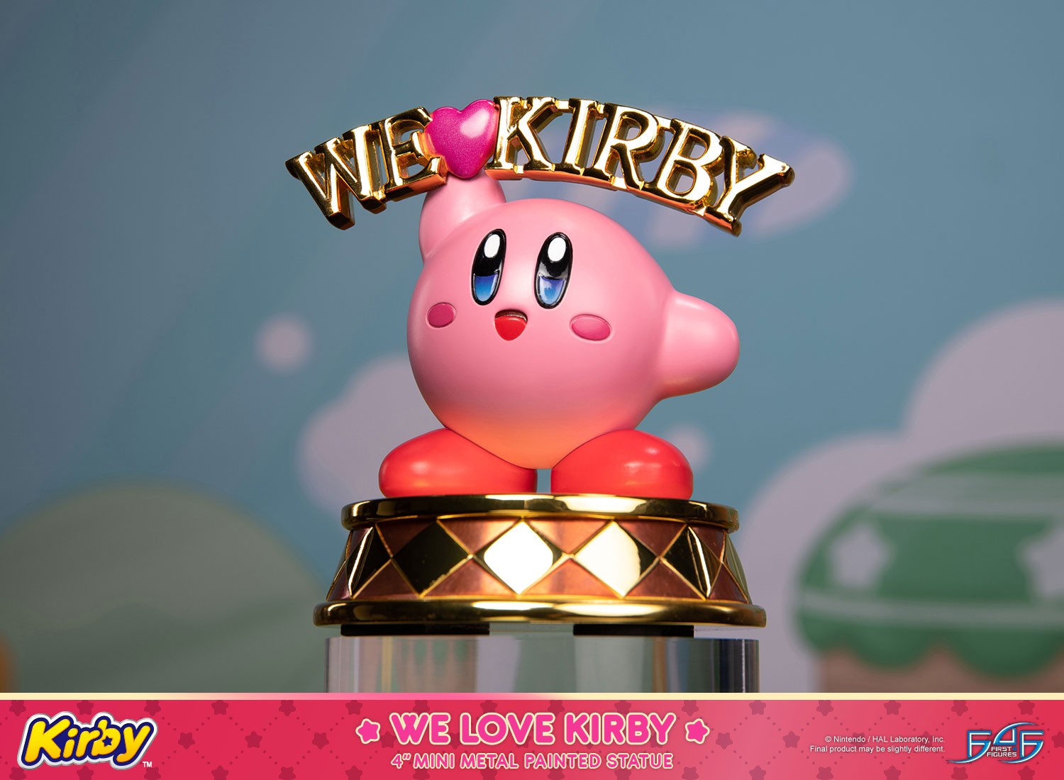 First 4 Figures We Love Kirby Mini Metal Statue Now Up For Pre