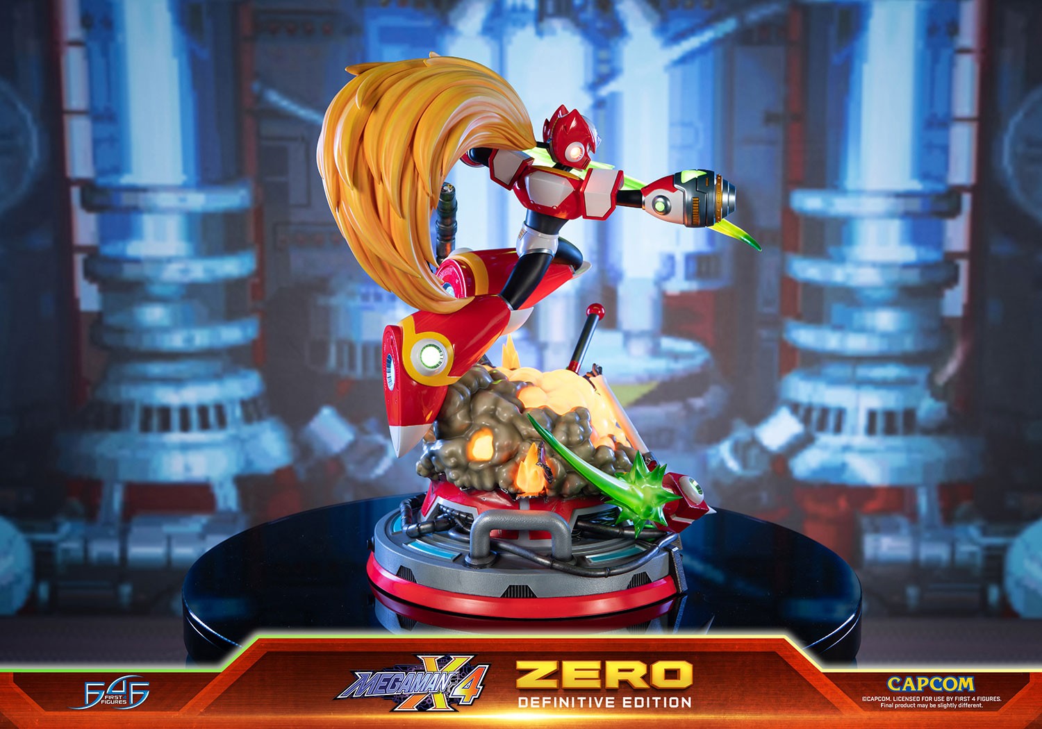 Megaman hotsell zero statue