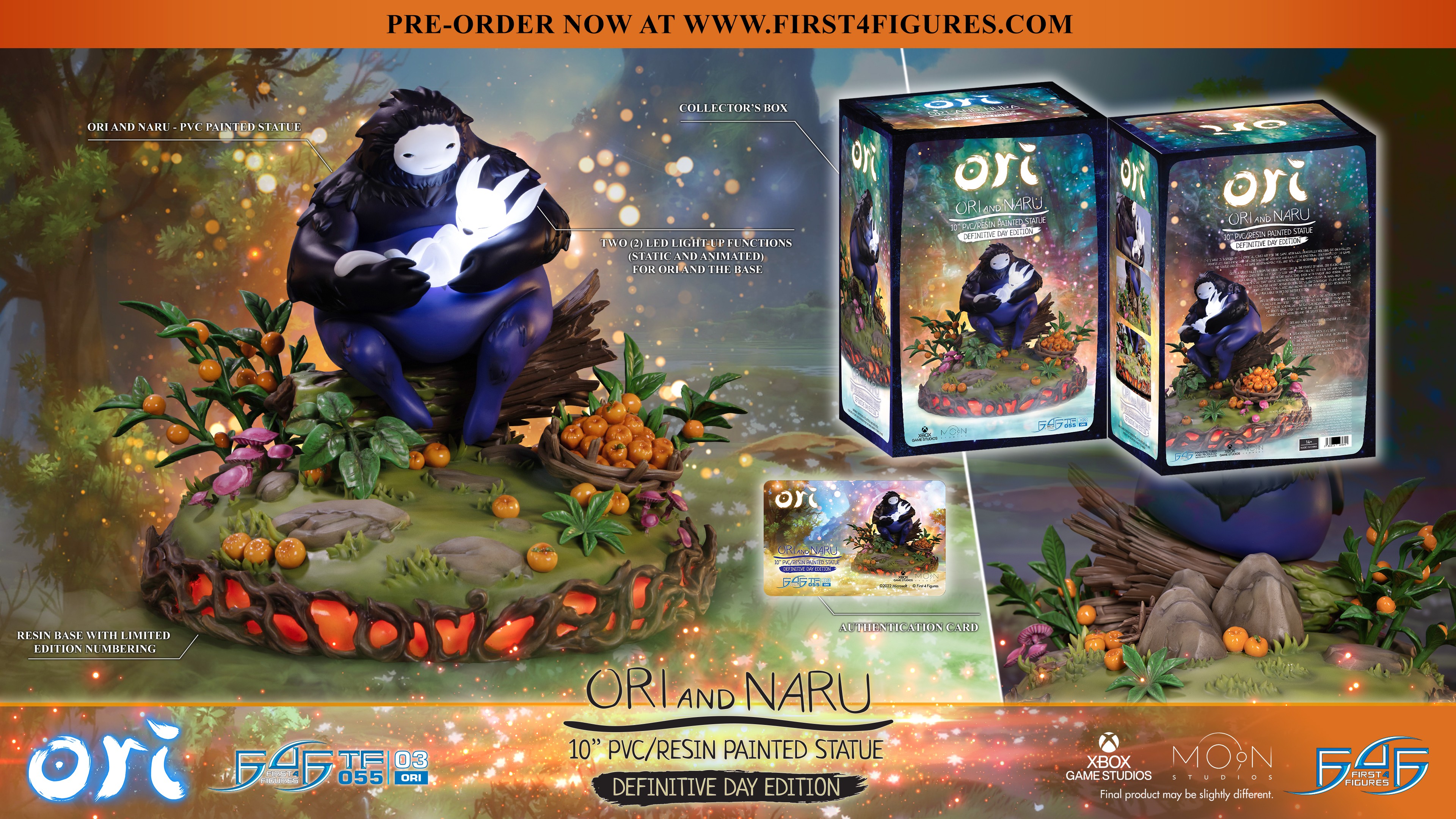 Ori and the Blind Forest™ - Ori and Naru PVC/Resin Statue Definitive Edition [Day Variation]