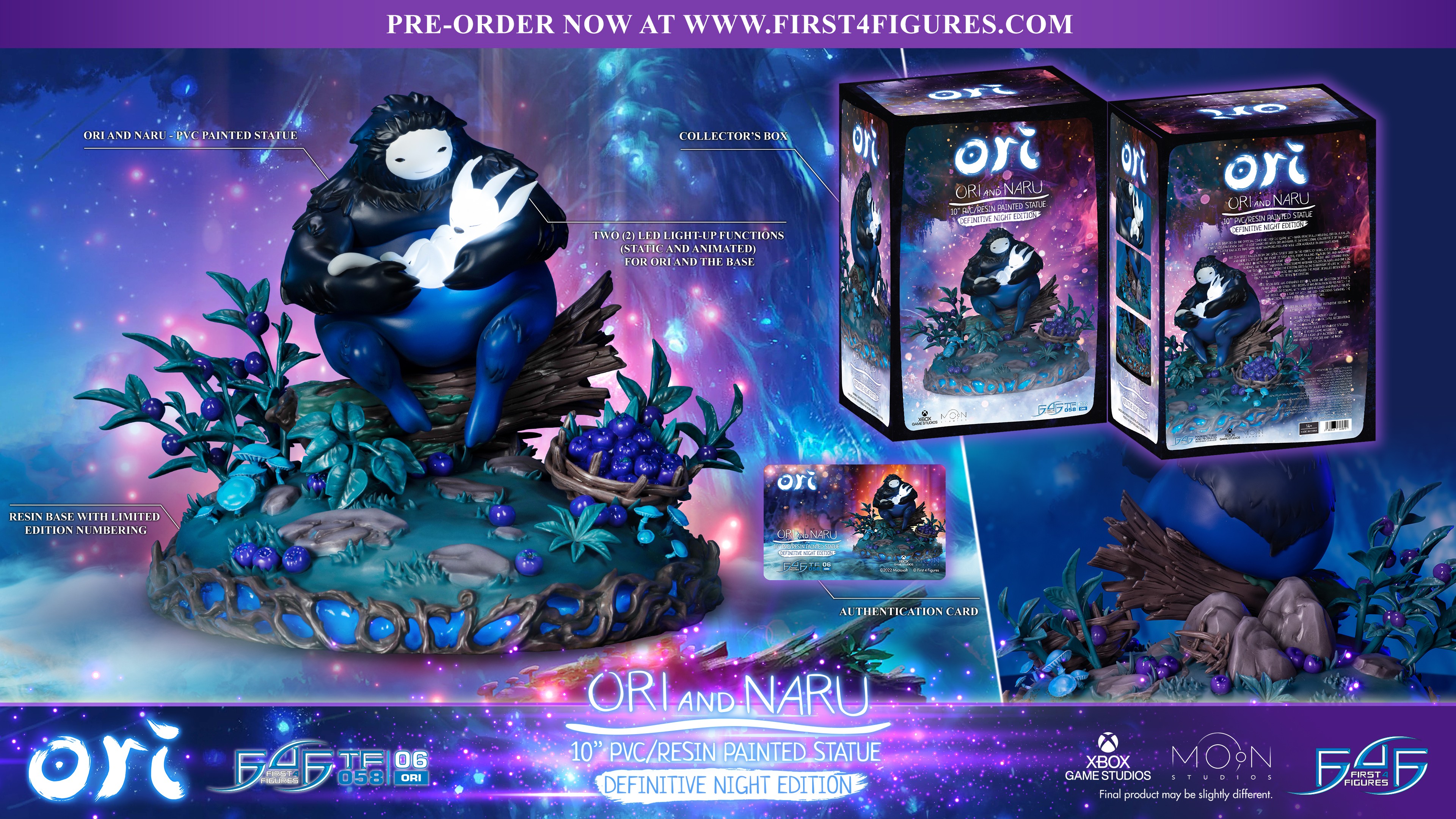Ori and the Blind Forest™ - Ori and Naru PVC/Resin Statue Definitive Edition [Night Variation]