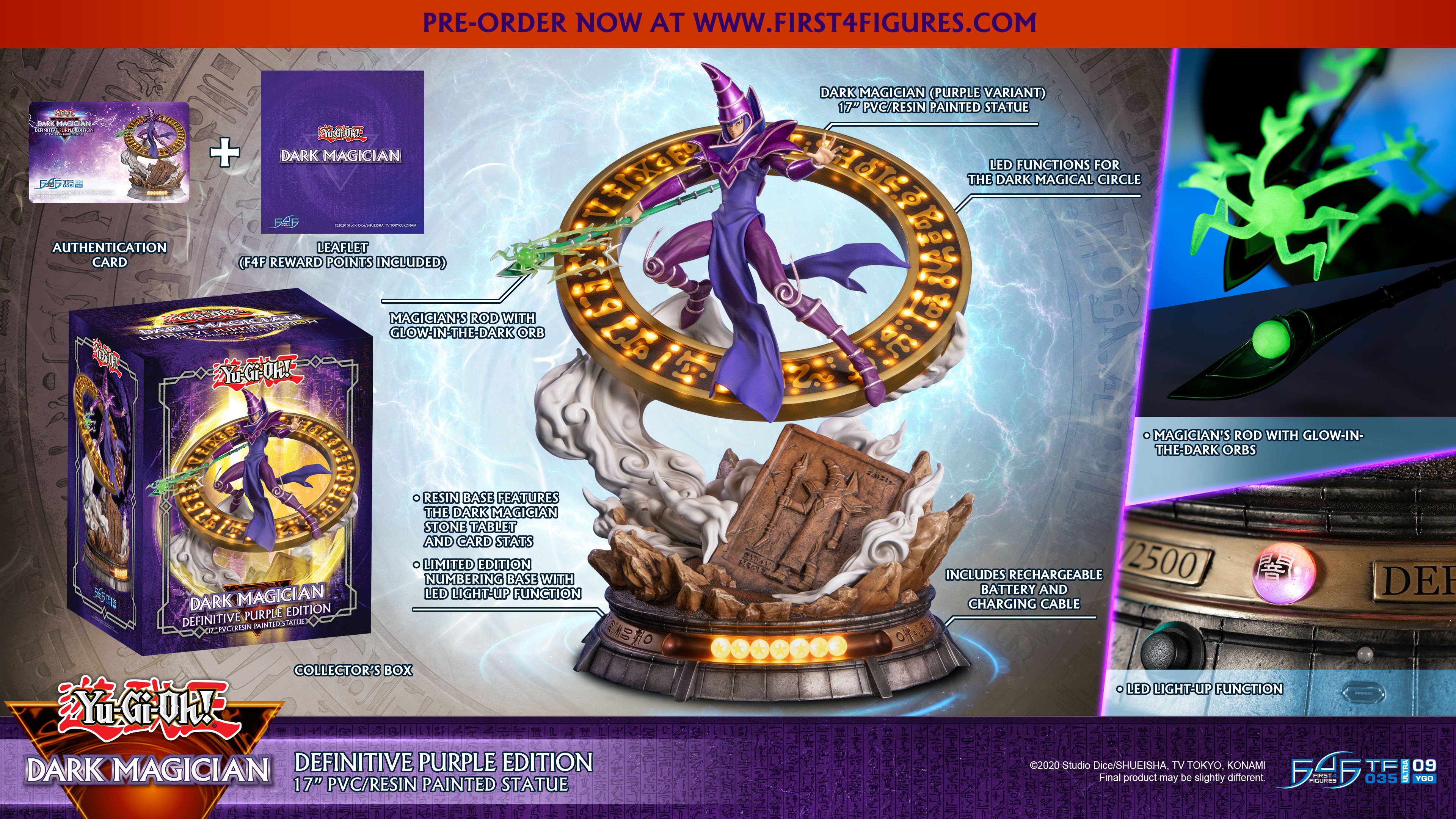 Yu-Gi-Oh! – Dark Magician (Definitive Purple Edition) 