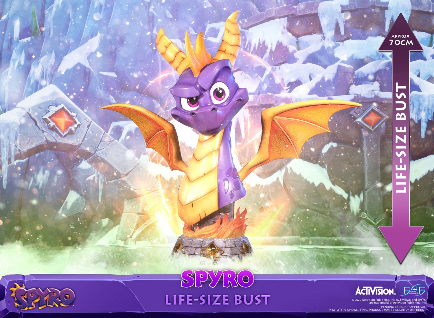 Spyro™ the Dragon – Spyro™ Life-Size Bust (Standard Edition)