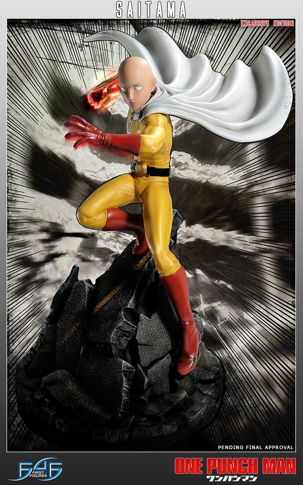 One Punch Man Figures Coleção 4 Personagens - Pronta Entrega