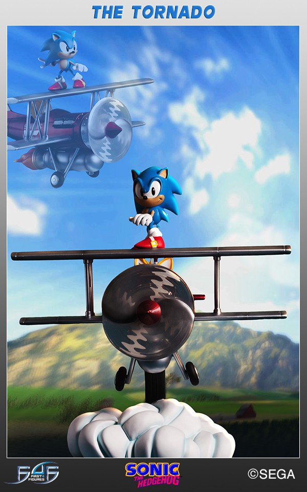 Sonic "The Tornado" Diorama 
