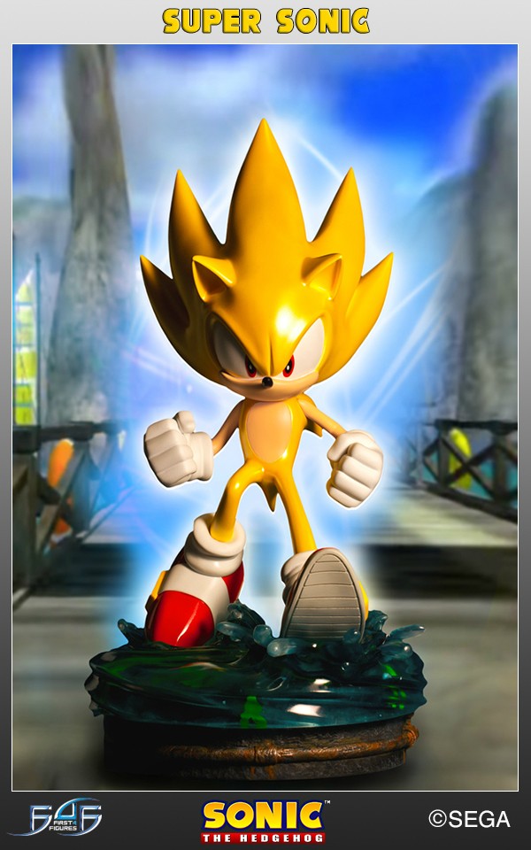 Modern Super Sonic Statue