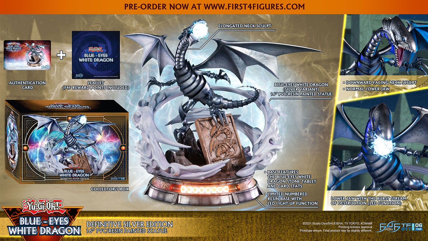 Yu-Gi-Oh! – Blue-Eyes White Dragon (Definitive Silver Edition)