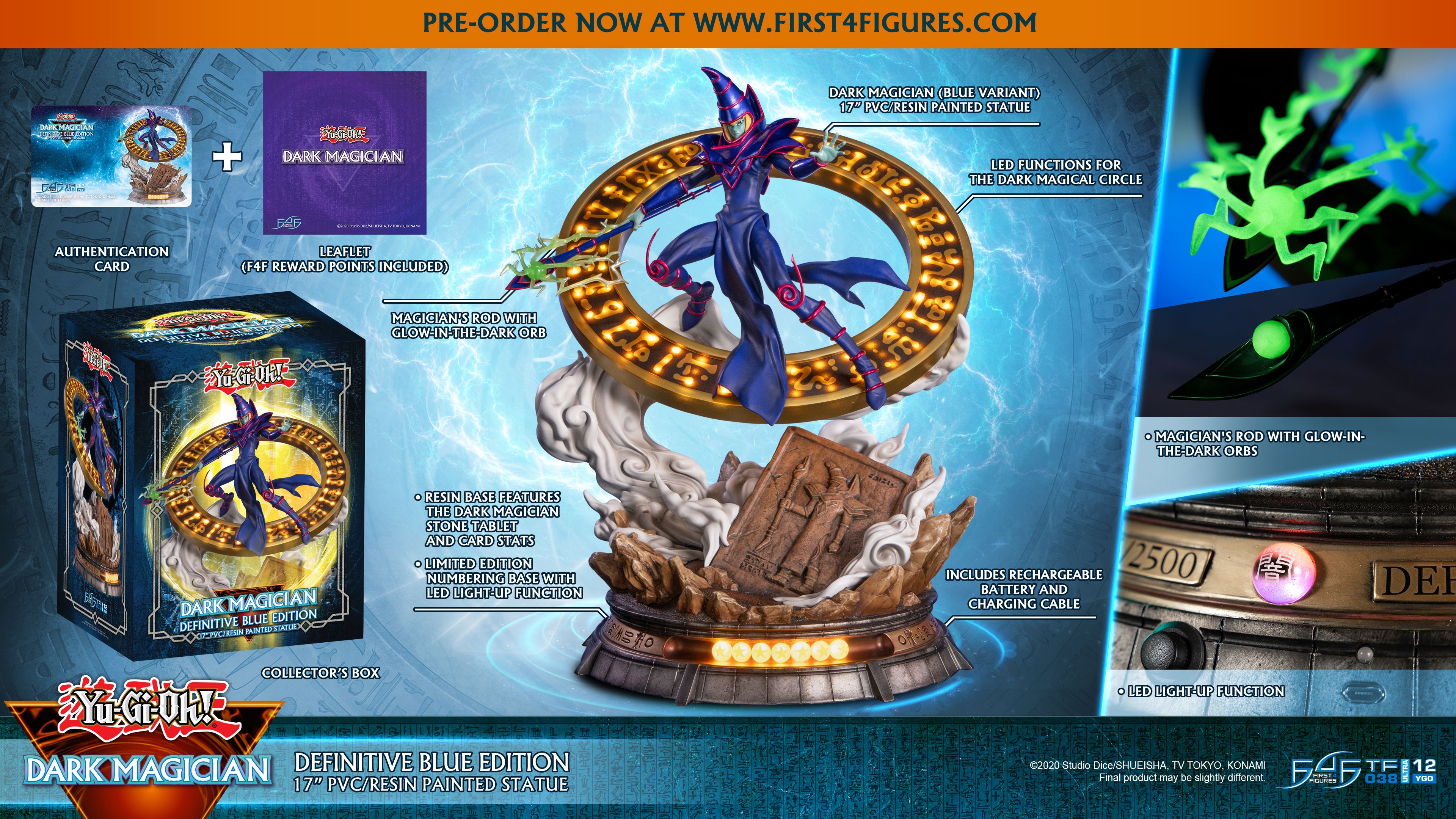 Yu-Gi-Oh! – Dark Magician (Definitive Blue Edition) 