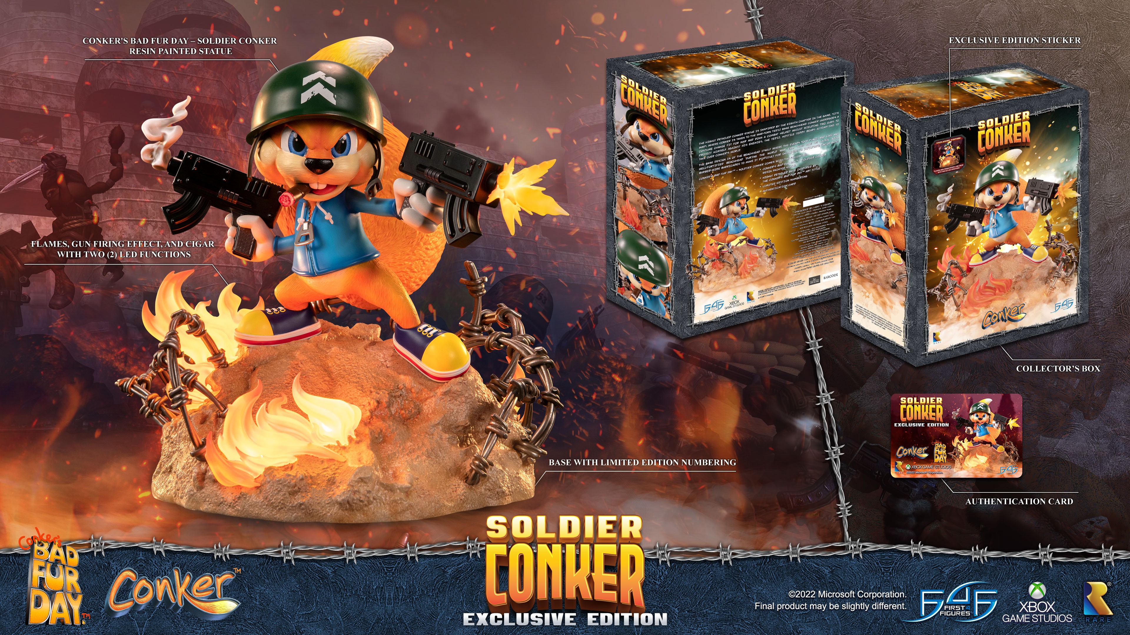 Conker: Conker's Bad Fur Day™ - Soldier Conker (Exclusive Edition)