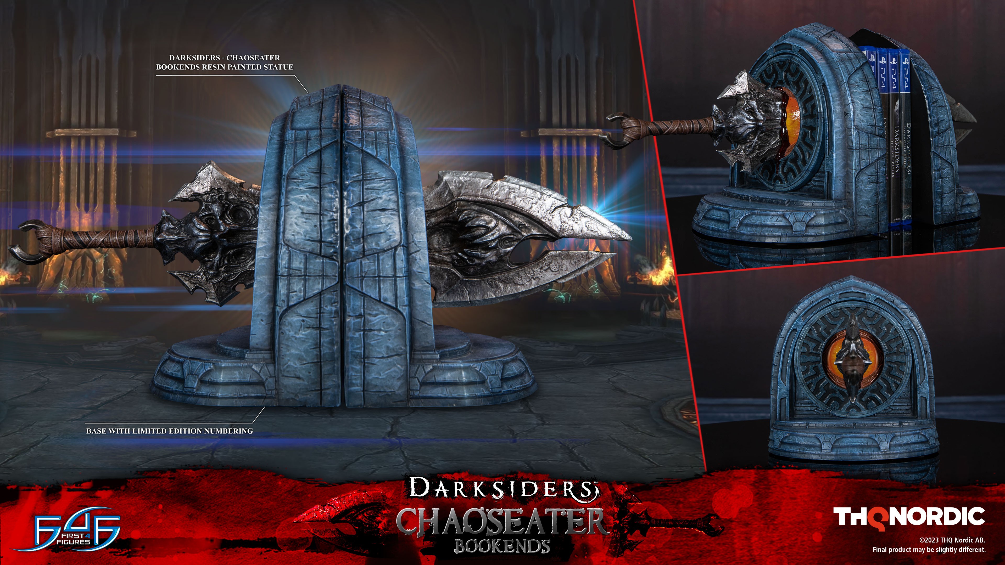Darksiders - Chaoseater Bookends
