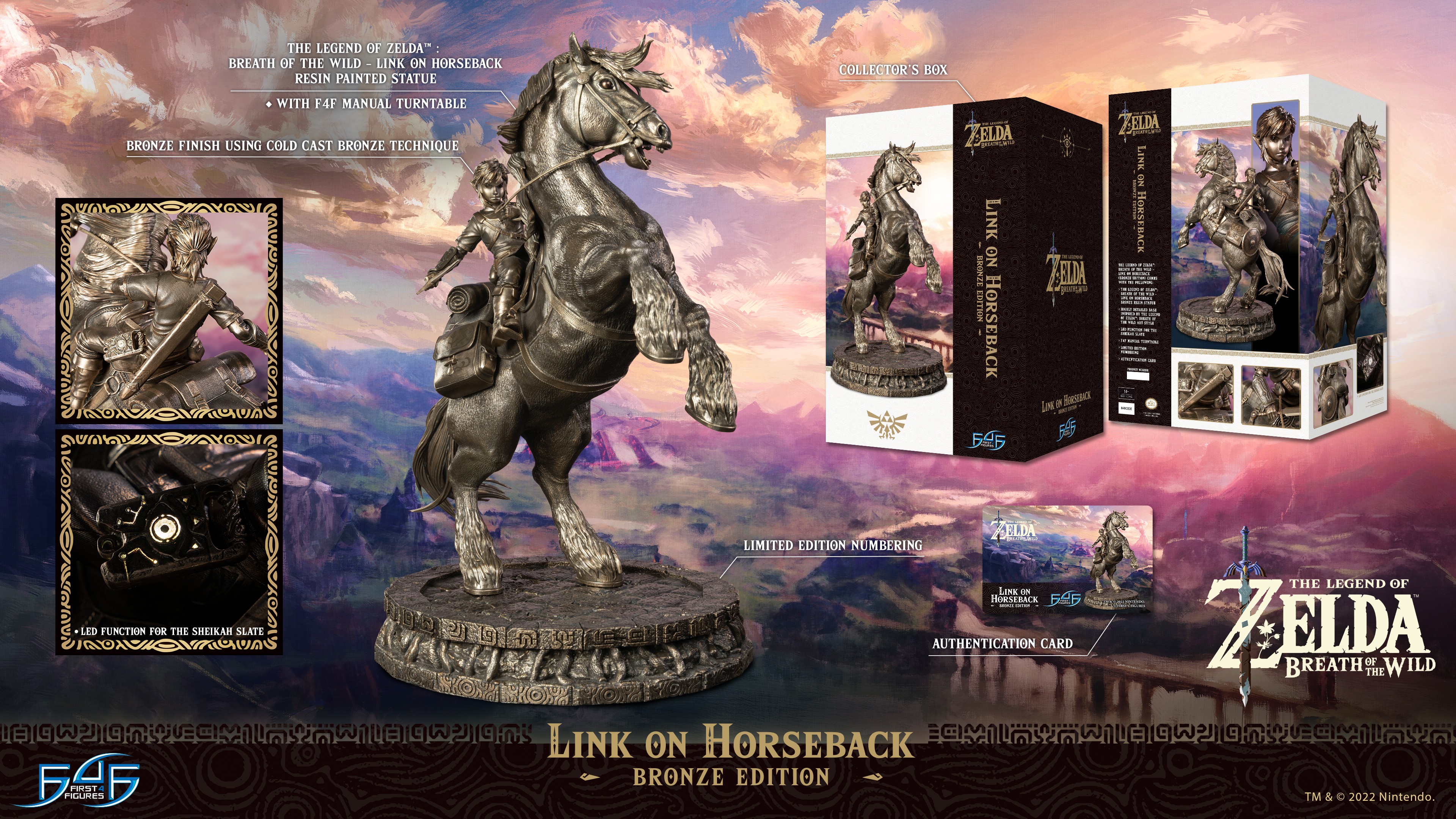 The Legend of Zelda™: Breath of The Wild - Link on Horseback (Bronze Edition)
