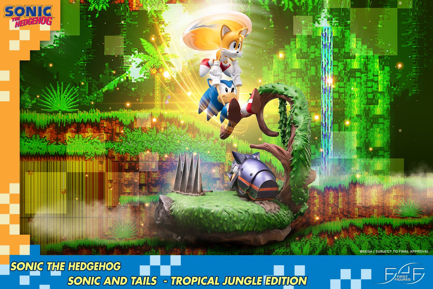 Sonic the Hedgehog – Sonic and Tails Tropical Jungle Edition