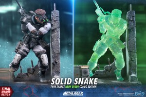 Solid Snake Twin Snakes Neon Green Combo Edition
