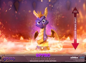 Spyro™ the Dragon – Spyro™ Grand-Scale Bust (Exclusive Closed Wing Edition)