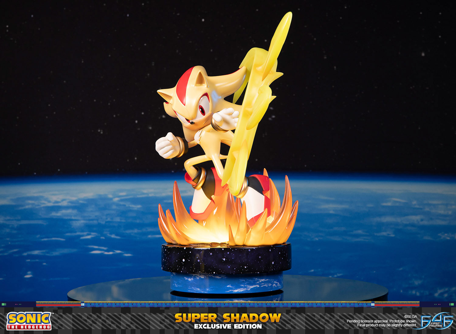 Sonic the Hedgehog Sonic Adventure 2 Sonic and Shadow S-Fire Statue
